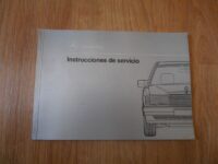 Manual Mercedes 190E 190D de 02.92