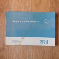 Manual Mercedes 200 D de 11.65